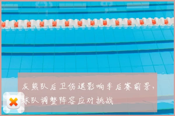 灰熊队后卫伤退影响季后赛前景，球队调整阵容应对挑战