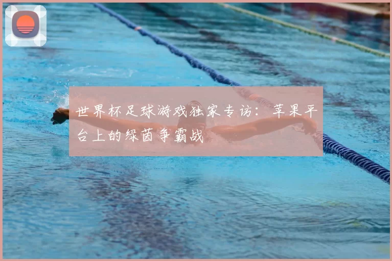 世界杯足球游戏独家专访：苹果平台上的绿茵争霸战